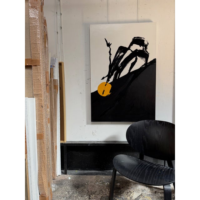 Black KARDESCH, Mirror Black, Oil For Sale - Image 8 of 10