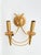 Vintage Hollywood Regency Double Wall Sconces in Gilt Brass by Gaetano Sciolari, 1970s, Set of 2 For Sale - Image 17 of 18