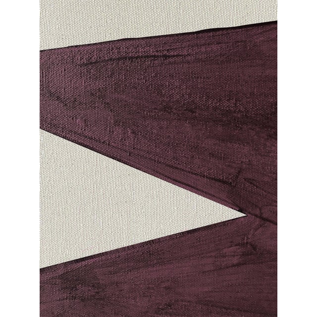 Textile "Purpose Affirmations Painting" by Nicolette Capuano For Sale - Image 7 of 7