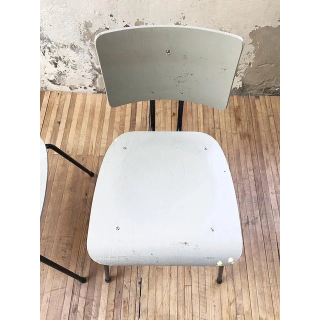 Set of Vintage Chairs by Willy Van Der Meeren for Tubax For Sale - Image 11 of 18