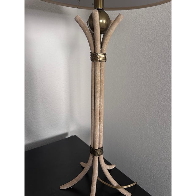 Anchor your console table or buffet with classic Hollywood Regency design pedigree and rich, tactile sculptural texture....