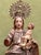 Virgin of La Antigua with Child in Polychrome Wood For Sale - Image 5 of 14
