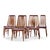 Mid-Century Modern Niels Koefoed Eva Mid Century Danish Teak Dining Chairs - Set of 8 For Sale - Image 3 of 12