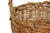 French Woven Wicker Shopping Basket For Sale In Tampa - Image 6 of 7