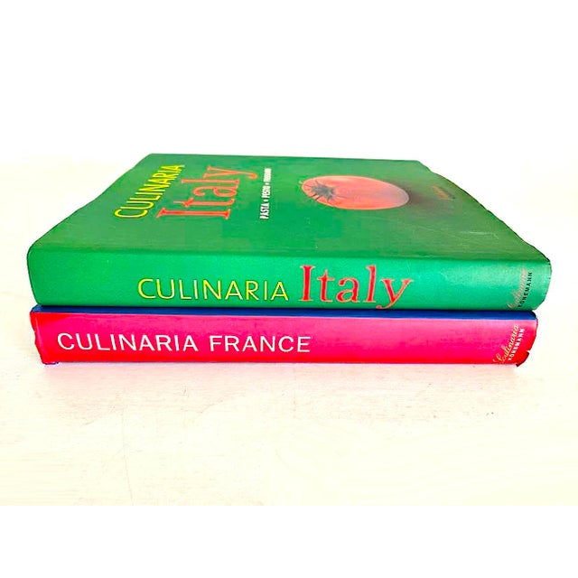 French Country 1990s Culinaria Cookbooks, France and Italy, Set of 2 For Sale - Image 3 of 17