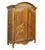 A handsome French Provincial carved walnut armoire dating to the 18th century, displaying the graceful curves and...