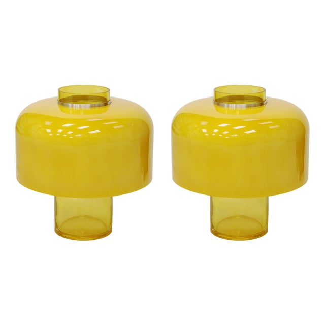 Table Lamps by Carlo Nason for Mazzega, Set of 2 For Sale
