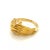 Gold Carrera Y Carrera 18k Yellow Gold Emerald His & Her Hands Ring, Size 5.5 For Sale - Image 8 of 10
