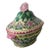 Vintage Late 20th Century Decorative Lotus Flower Tureen For Sale