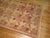Vintage Zabihi Collection Pink Floral Karabagh Rug - 4'6" x 7'8" For Sale In New York - Image 6 of 7