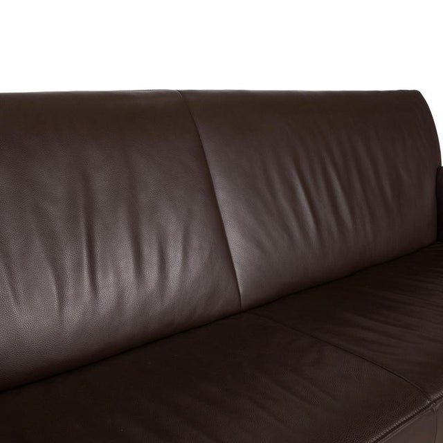 Glove JR-8900 3-Seater Sofa in Leather and Chrome from Jori For Sale - Image 6 of 18