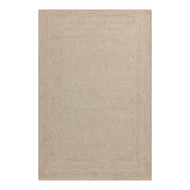 Amber Lewis x Loloi Windsor Ivory / Wheat 2'-6" x 7'-6" Runner Rug For Sale
