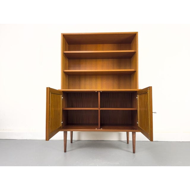 Wood Teak Bookcase from WK Möbel, 1960s For Sale - Image 7 of 18