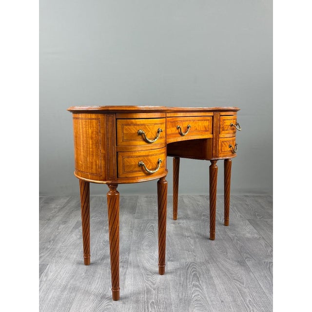 Wood 19th Century Louis XVI Ladys Writing Desk For Sale - Image 7 of 13