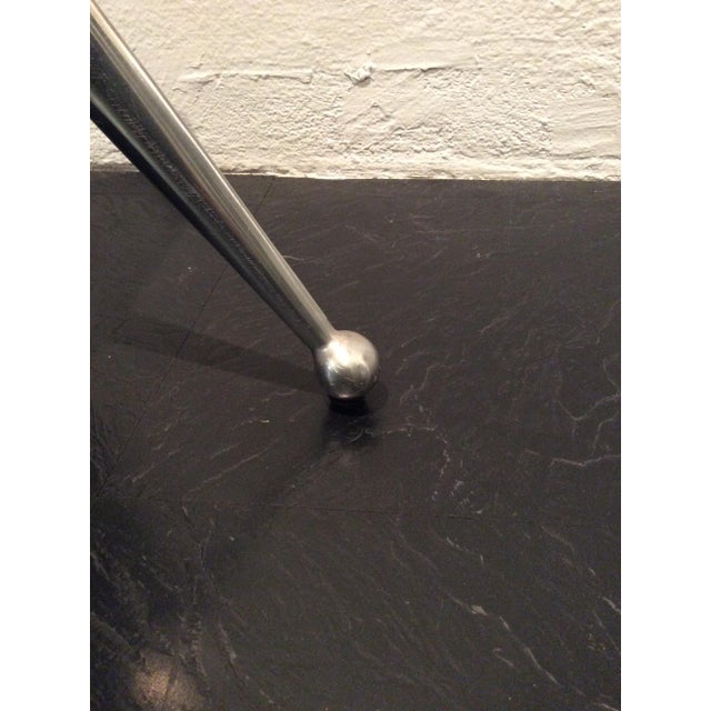 Gray Large Italian Table Mirror, 1980s For Sale - Image 8 of 10