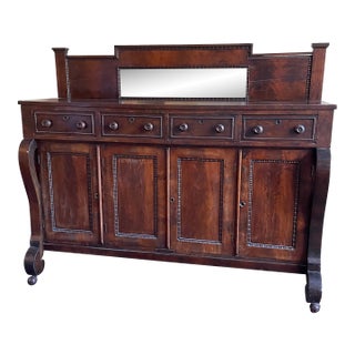 American Empire Style Sideboard (1820's-1840's) For Sale