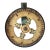 1930's Vintage Folk Art Hand Painted Carnival "Wheel of Fortune" For Sale