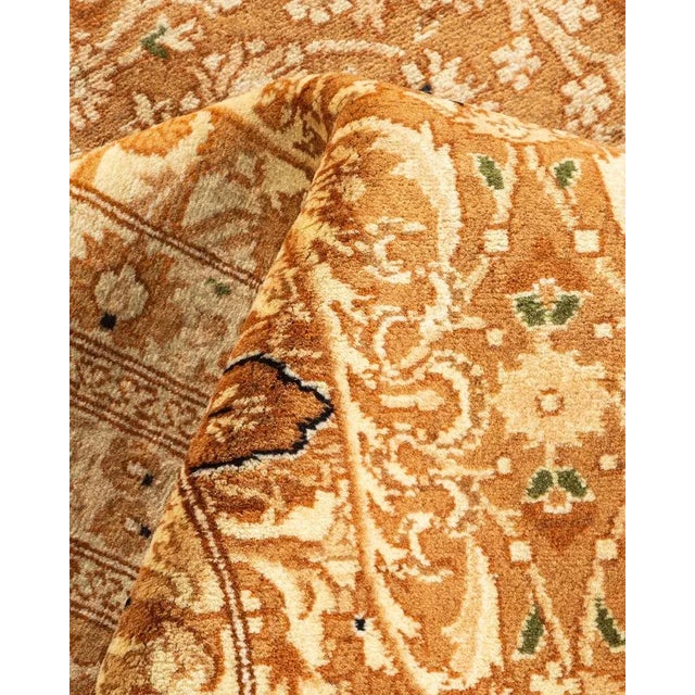 Textile Mogul, One-of-a-Kind Hand-Knotted Area Rug in Brown, 5' 2" x 7' 8" For Sale - Image 7 of 8