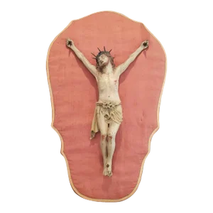 18th Century Spanish Baroque Church Altarpiece Carving