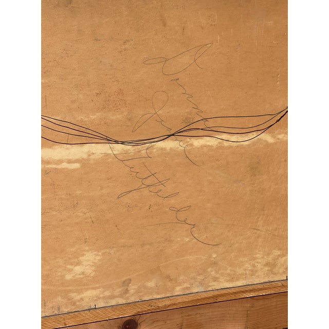 1950s Judaic Modern Artist , Israel Market For Sale In San Diego - Image 6 of 9