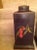 This is is a column shape tole tea caddy with a beautiful humming bird design. It is hand painted very meticulously by our...