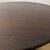 Lyon Reclaimed European Pine Oval Dining Table or Center Table in Walnut Finish For Sale - Image 9 of 10