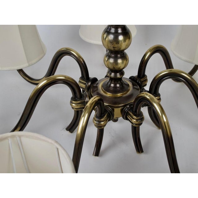 Chandelier by Hugo Gorge, Austria, 1930s For Sale - Image 10 of 18