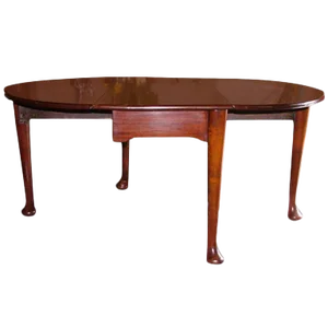 American Solid Mahogany Gate Leg Table, Circa 1820