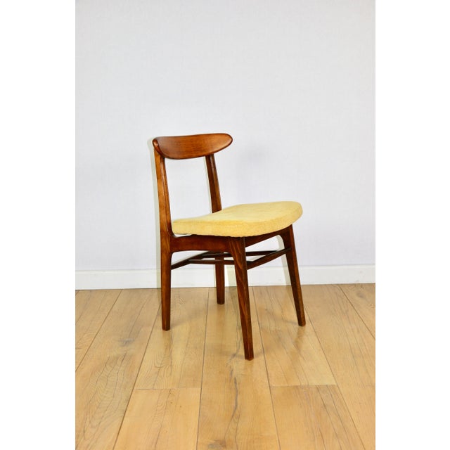 Vintage Yellow Chairs from Hałas, 1970s, Set of 2 For Sale - Image 12 of 15