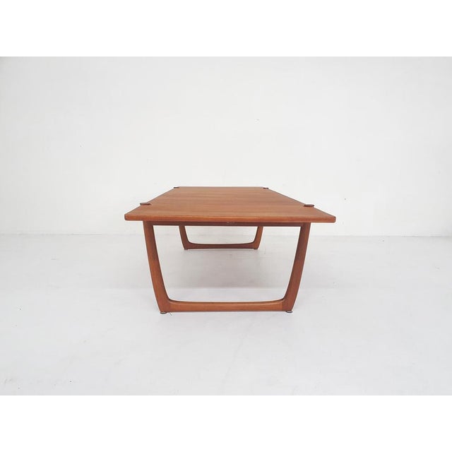 1950s Teak Coffee Table Model Fd 575 by Hvidt and Nielsen For Sale - Image 5 of 13
