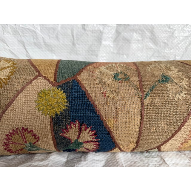 17th Century Florentine Tapestry Pillow - 20.5 X 8 For Sale In Los Angeles - Image 6 of 7