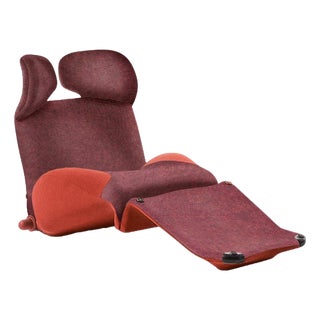 Red Combination Wink Chair by Toshiyuki Kita for Cassina For Sale