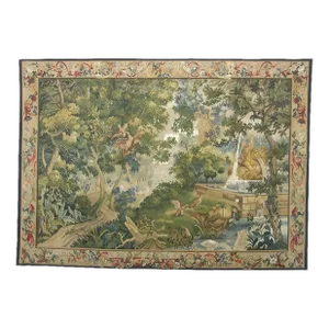Vintage Tapestry With Birds