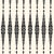 Contemporary Sample - Schumacher Fern Tree Wallpaper in Noir For Sale - Image 3 of 3