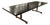 Andrianna Shamaris French Polished Cube Base Dining Table For Sale