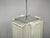 1970s Vintage Pendant Lights in Chrome and Textured Glass from Napako, 1970s, Set of 2 For Sale - Image 5 of 15