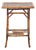 19th Century Bamboo Side Table With Lacquered Top For Sale