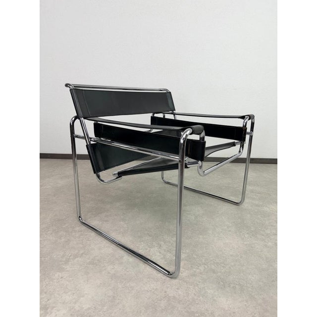 Vintage B3 Wassily Chair by Marcel Breuer for Bononia, Italy, 1960s For Sale - Image 6 of 15