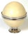 Anthony Redmile London (Attributed) Silver & Gilt Mounted Circular Eggshell Table Box A striking example of late 20th-...