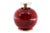 Silver Porcelain Pot with Silver Neck and Base For Sale - Image 8 of 8