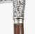 Silver Antique Walking Stick Cane Silver Duck Head Handle, 1890s For Sale - Image 8 of 16