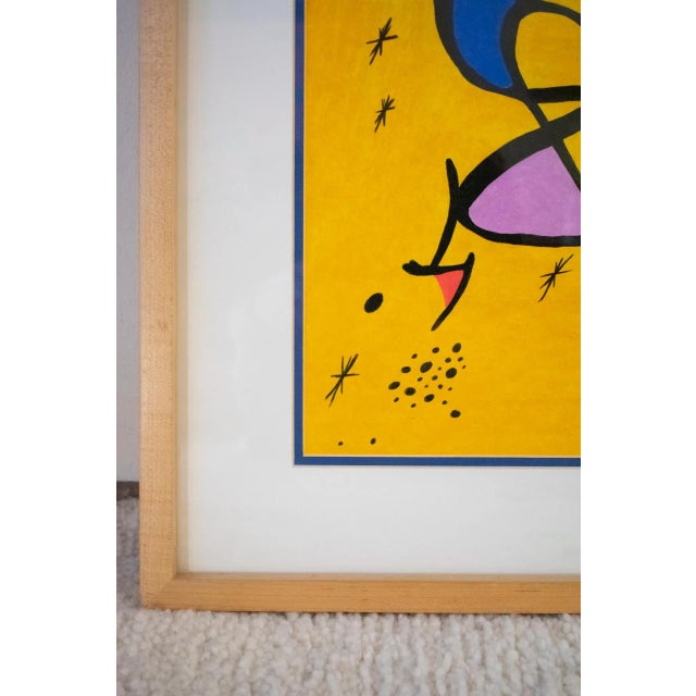 1990 Lawrence "Larry" Volk Signed Abstract Figurative Mixed-Media Painting , Framed For Sale In Minneapolis - Image 6 of 12
