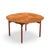 Jens Risom Mid Century Walnut Round Expanding Dining Table With 3 Leaves For Sale - Image 15 of 16