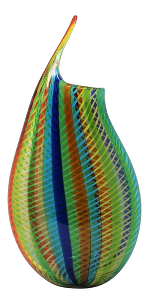 "Melody of Spring" 1/1 Murano Vase by Celotto