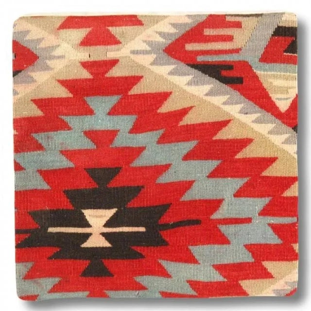 Traditional Vintage Hand Woven K89 Pillow 20" For Sale - Image 3 of 3