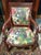 19th Century 19th Century Restoration Mahogany Armchair with Dolphin Heads and Swan Neck For Sale - Image 5 of 6