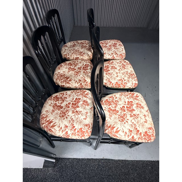 Set of 6 Gucci Herbarium Dining Chairs For Sale - Image 11 of 11