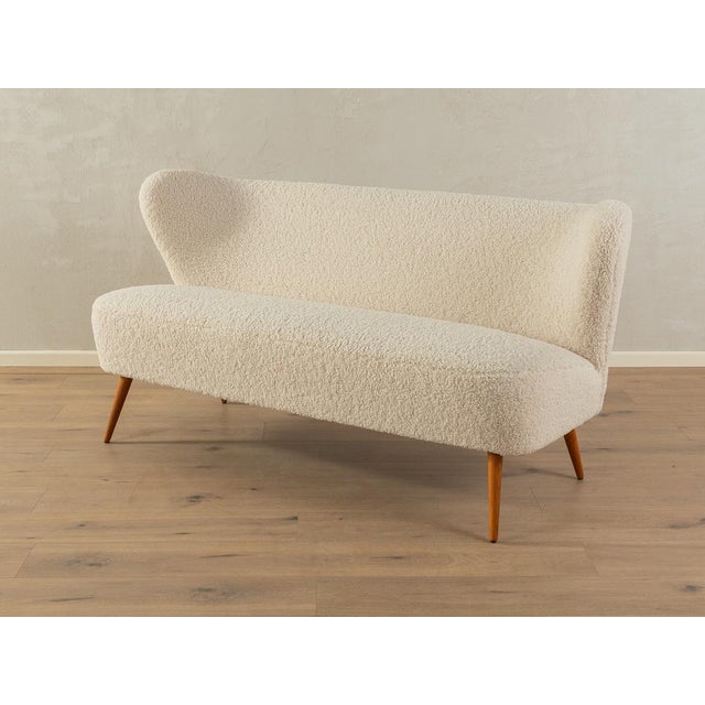 Vintage Cocktail Sofa in Fabric For Sale - Image 4 of 8