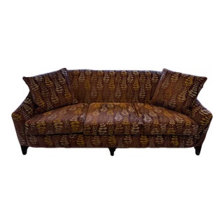 1990s Custom Deco-Style Sofa For Sale