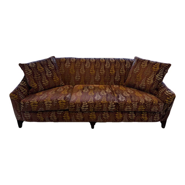1990s Custom Deco-Style Sofa For Sale
